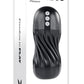 Playboy Solo Rechargeable Textured Stroker - Black