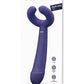 Please Me Rechargeable Silicone Vibrator - Blue/Moonlight Indigo