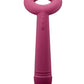 Please Me Rechargeable Silicone Vibrator - Plum Star/Purple