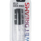 Hung Pleasure Stars Jelly Cock Rings - Black/Clear - 6 Per Pack