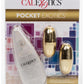 Pocket Exotics Vibrating Double Gold Bullets - Gold