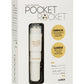 Pocket Rocket Mini Massager - Ivory - 4in