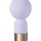 Pokewan Pocket Mini Vibrating Silicone Rechargeable Wand Massager - Purple/Rose Gold