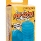 Pop Sock Ribbed Stroker - Blue
