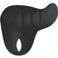 Power Couple Rechargeable Silicone G-Spot Vibrator with Clitoral Stimulator and Finger Ring