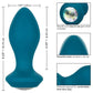 Power Gem Vibrating Crystal Probe Silicone Rechargeable Butt Plug