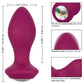Power Gem Vibrating Crystal Probe Silicone Rechargeable Butt Plug