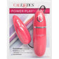 Power Play Flickering Tongue Silicone Massager Bullet - Pink