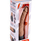 Powercocks Silicone Realistic Vibrator - Caramel - 7in