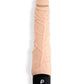 Powercocks Silicone Realistic Vibrator - Vanilla - 7in