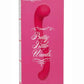 Pretty Little Wands Curvy Rechargeable Silicone Vibrator - Red