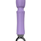 Primo Rechargeable Silicone Wand - Lavender/Purple