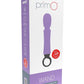 Primo Rechargeable Silicone Wand - Lavender/Purple