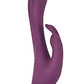 Princess Bunny Tickler Rechargeable Silicone Rabbit Vibrator - Purple