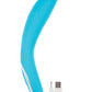 Princess Dynamic Heat Rechargeable Silicone Vibrator with Clitoral Stimulator