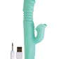 Princess Passion Heat Rechargeable Silicone Warming Vibrator with Clitoral Wheel