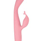 Princess Petite Pleasure Silicone Rechargeable Dual Stimulating Vibrator - Pink