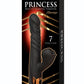 Princess Silicone Rechargeable Heat-Up Spinning Thruster - Black