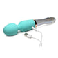 Prisms Vibra-Glass 10x Dual End Rechargeable Silicone Glass Wand