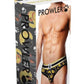 Prowler BDSM Rubber Ducks Brief - Black/Yellow - XSmall
