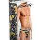 Prowler BDSM Rubber Ducks Jock - Black/Yellow - Small