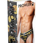 Prowler BDSM Rubber Ducks Open Brief - Black/Yellow - Small