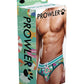 Prowler Beach Open Brief - Aqua/Green - Small