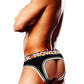 Prowler Black Oversized Paw Open Brief