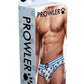 Prowler Blue Paw Open Brief - Blue/White - Small