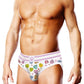 Prowler Candy Hearts Brief - White - Small