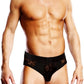 Prowler Lace Open Brief - Black - Small