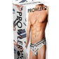 Prowler Leather Pride Brief - Black/White - Small
