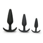 Prowler Red 3 Piece Anal Training Kit - Black