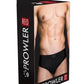 Prowler Red Ass-Less Brief - Black - Large