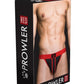 Prowler Red Ass-Less Jock - Black/Red - Large