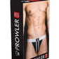 Prowler Red Ass-Less Jock - Black/White - Small