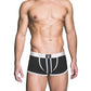 Prowler Red Ass-Less Trunk - Black/White - Small