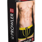 Prowler Red Ass-Less Trunk - Black/Yellow - Small