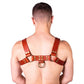 Prowler Red Butch Harness - Medium - Brown/Brass - Brown