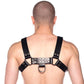 Prowler Red Butch Harness - Black/Silver - Small