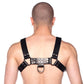 Prowler Red Butch Harness - Black/Silver - XLarge