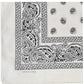 Prowler Red Hanky - White