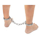 Prowler Red Heavy Duty Metal Ankle Cuffs - Stainless