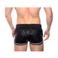 Prowler Red Leather Sport Shorts - Black/Gray/Grey - XSmall