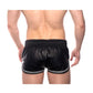 Prowler Red Leather Sport Shorts - Black/Gray/Grey - XXLarge