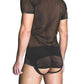 Prowler Red Mesh Tee Shirt