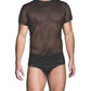 Prowler Red Mesh Tee Shirt - Black - Medium