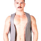Prowler Red Monochrome Waistcoat - Gray/Grey - Medium