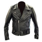 Prowler Red Police Leather Jacket - Black - XLarge/XXLarge