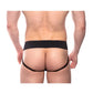 Prowler Red Pouch Jock - Black/Gray/Grey - Small